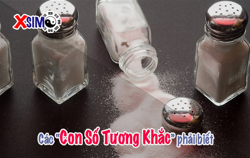 Các con số tương khắc phải biết