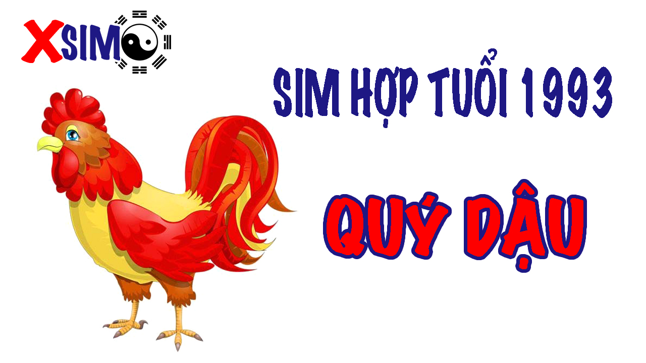 Sim hợp tuổi 1993 - tuổi Quý Dậu